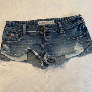 Hollister Distressed Shorts Short Size 3